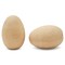 Wooden Eggs Unfinished Flat Bottom, Multiple Sizes Available, Craft Eggs & Easter Ornaments | Woodpeckers
